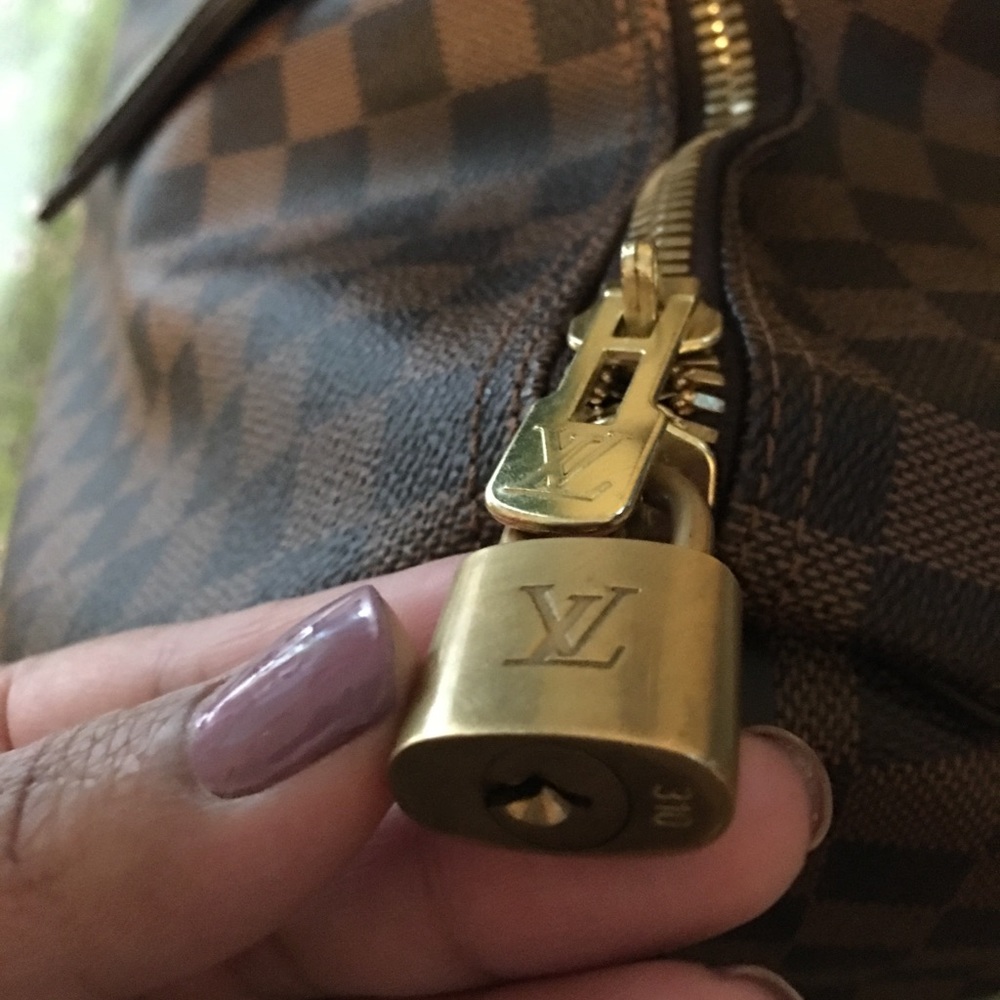 LV Louis Vuitton Keepall 50 Damier Ebene - Picture 3 of 5